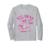 The Hunt is On Cute Easter Long Sleeve T-Shirt