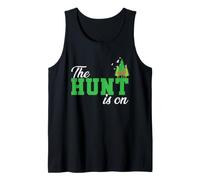 The Hunt is On Hunter in the Forest with Animals Tank Top