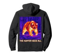 The Hunter Sees All Heatvision Bear Prey Pullover Hoodie