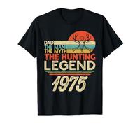 The Hunting Myth Legend Man Dad Born In 1975 Vintage Hunter T-Shirt