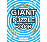 The HuSam Giant Puzzle Book for Kids: 400 Mind-Blowing Puzzles to Boost Critical Thinking for Ages 8-12 | Logic Puzzles, Brain Teasers, Word Games & Math Riddles for Screen-Free Fun
