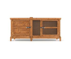 The Hutch Company 5ft Chartwell Single Tier Outdoor Rabbit Hutch | XL Wooden Pet House For Small Pet Rabbits or Guinea Pigs | The Tallest and Deepest 5ft Single Pet Cage on Amazon