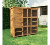 The Hutch Company 6Ft Chartwell Triple Rabbit Guinea Pig Hutch Biggest 6Ft Hutch Around