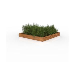 The Hutch Company Stackable Raised Garden Bed Kit | Perfect For Flowerbeds or Vegetable Planters