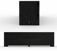 The Hutch Company Sussex Planters (3Ft Black)