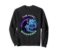 The HVAC Whisperer AC Service Repair Technician Sweatshirt