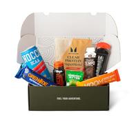 The Hybrid Athlete Gift Basket - Hybrid, Runners, Athlete, Dream gift Box with 8 items for events such as Hyrox. Hybrid Athlete Gift, Runners Gift, Hybrid gift for him or her.