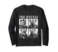 The Hyenas Rockers Funny Animals Rock Music Emo Punk Band Long Sleeve T-Shirt