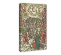 The Hymn in Adoration of The Lamb 41 Canvas Poster Bedroom Decor Sports Landscape Office Room Decor Gift Frame-style 16x24inch(40x60cm)