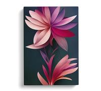 The Hypnotic Flowers Canvas Wall Art Print 30x20 Inch