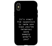 The Hypnotist Is Here Funny Case for iPhone X/XS