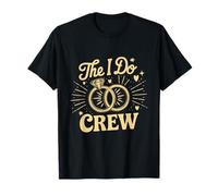 The I Do Crew Funny Wedding Party Bride Tribe Design T-Shirt