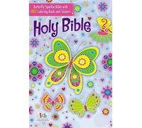 The ICB, Butterfly Sparkle Bible, Hardcover: International Children's Bible