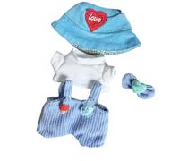 The Ice Overbody Pants Set Features A Unique And Interesting Style. The Doll Accessories And Clothing Are 17cm Tall. The Doll Is Worn In A Design Style Gfm964 (D, 17cm)