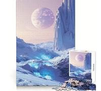 The Ice Planet 1000 Piece Jigsaws for Teenagers Puzzle Strong Logic Toy Relaxed Mind Clear Edge Bday Surprise (38x26cm)