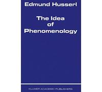The Idea of Phenomenology