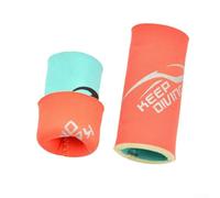 The ideal snorkeling solution A protective buoyancy sleeve that ensures your snorkel stays afloat at all times (Orange)