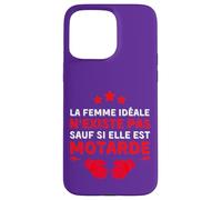 The ideal woman does not exist unless she is a biker Case for iPhone 15 Pro Max