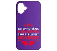 The ideal woman does not exist unless she is a biker Case for iPhone 16 Plus