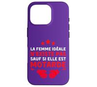 The ideal woman does not exist unless she is a biker Case for iPhone 16 Pro