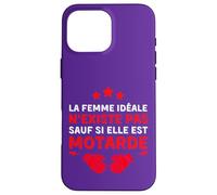 The ideal woman does not exist unless she is a biker Case for iPhone 16 Pro Max