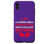 The ideal woman does not exist unless she is a biker Case for iPhone XS Max
