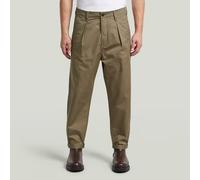 The Ignaz- Correct Pleated Chino Relaxed - Brown - Men 32-30