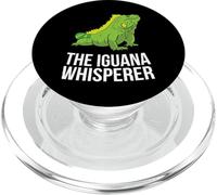 The Iguana Whisperer Gecko Lizard Lover Gift PopSockets PopGrip for MagSafe