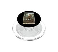 The Iguanodon Tarot Card PopSockets PopGrip for MagSafe