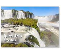 The Iguazu Falls, Design 2, Fridge Magnet