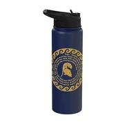 The Iliad Beginning Greek Mythology Stainless Steel Insulated Water Bottle