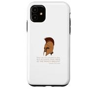 The Iliad Trojan War - Archaic Greek Quote - Epic Mythology Case for iPhone 11
