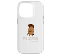 The Iliad Trojan War - Archaic Greek Quote - Epic Mythology Case for iPhone 14 Pro