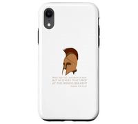 The Iliad Trojan War - Archaic Greek Quote - Epic Mythology Case for iPhone XR