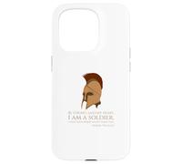 The Iliad Trojan War - Archaic Greek Quote - Motivational Case for iPhone 15 Pro