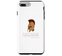 The Iliad Trojan War - Archaic Greek Quote - Motivational Case for iPhone 7 Plus/8 Plus