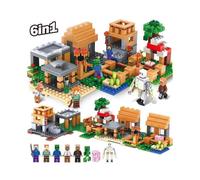 The Illager Raid Village Building Set Minecraft My World Series Toys