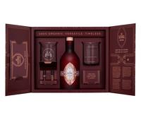 The Illusionist Distillery Sentinel Artefact Gift Set | The Sentinel Scented Rum | Premium Gift Set with 2 Tumblers & Cocktail Book | 100% ORGANIC | PX Sherry | 41% vol. | 500ml single bottle