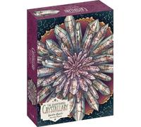 The Illustrated Crystallary Puzzle: Garden Quartz (750 pieces... - 9781635864052