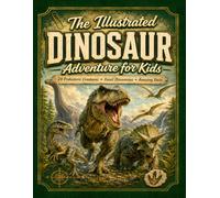 The Illustrated Dinosaur Adventure for Kids: 24 Prehistoric Creatures, Fossil Discoveries, and Amazing Facts for Ages 8-12