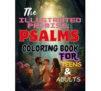 THE ILLUSTRATED PROMISE: PSALMS COLORING BOOK FOR TEENS & ADULTS: 50 Biblical Themes of Hope, Peace, and Strength with Devotional Readings & Creative ... book of Psalms, Proverbs, Ezekiel and more.