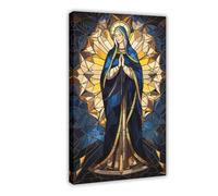 The Immaculate Conception Poster, Wall Art, Catholic Art, Patron Saint of The USA And The Philippines, Mary Mother of Jesus, Mother of Christ