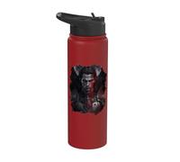 The Immortal Ruler of the Night Vampire Stainless Steel Insulated Water Bottle