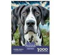 The Impossible Dog Portrait Jigsaw Great Dane 1000 Pieces - Decoration for Holiday | 70x50cm/1000pcs