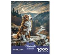 The Impossible Large Dog Jigsaw Shetland Sheepdog 1000 Pieces - Decoration for Holiday | 70x50cm/1000pcs