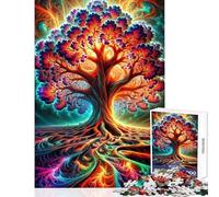 The Incandescent Arboretum 1000 Pieces Jigsaws Adults Puzzles Gifts Mindful Soothing Leisure Game Soothing Stress Free Play (38x52cm)