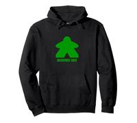 The Incredible Sulk Green Meeple Board Game Piece Pullover Hoodie