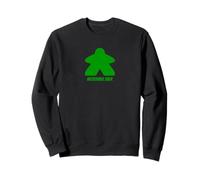 The Incredible Sulk Green Meeple Board Game Piece Sweatshirt