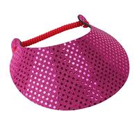 The Incredible Sunvisor Glitzy Design Perfect for The Summer! Made in The USA!! - - One Size