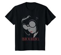 The Incredibles Edna Mode Fashion Darling T-Shirt, Youth, Black, 2T